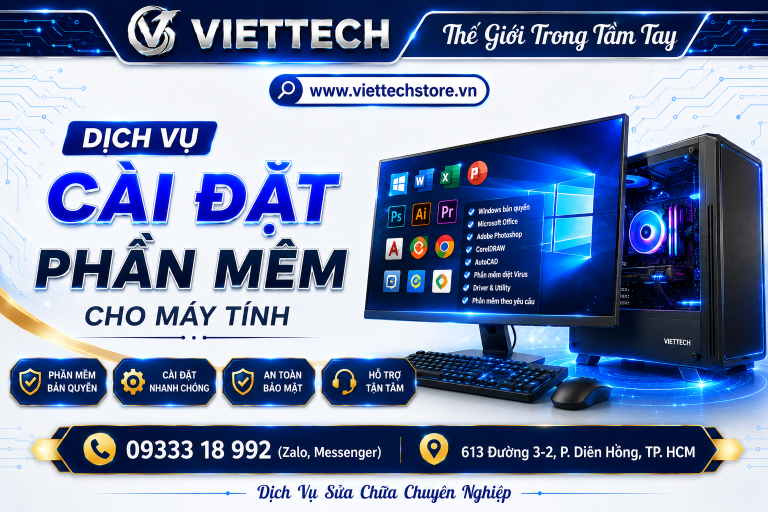 Dịch vụ cài đặt phần mềm