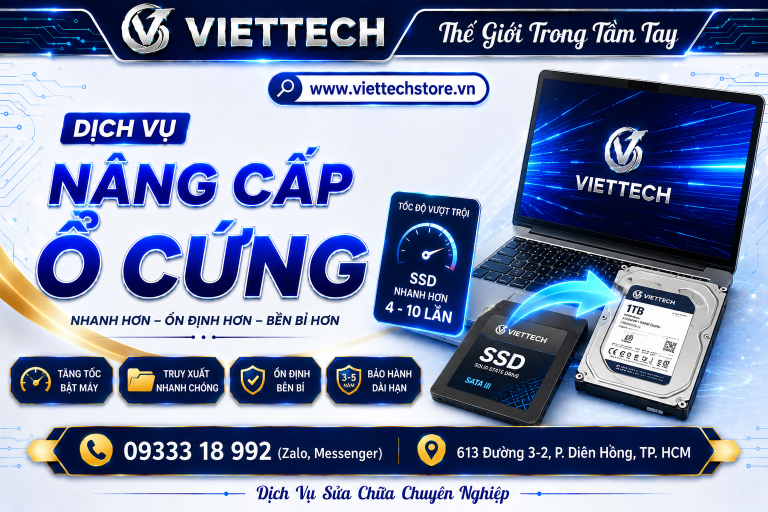 Dịch vụ nâng cấp ổ cứng