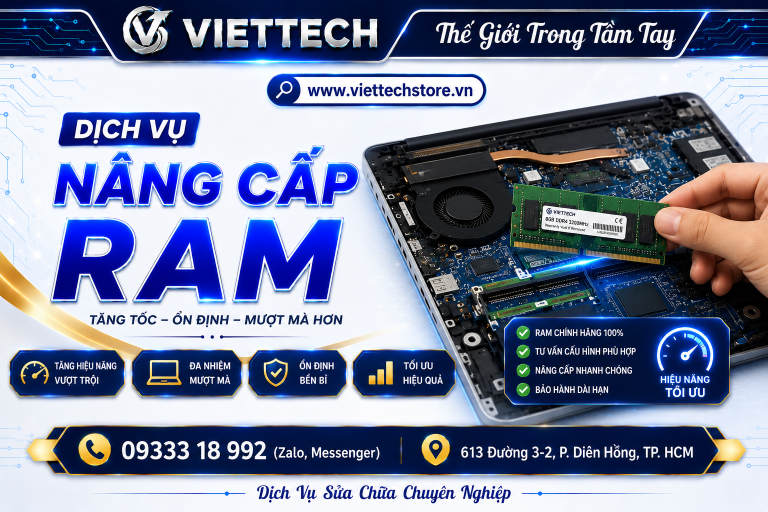 Dịch vụ nâng cấp ram