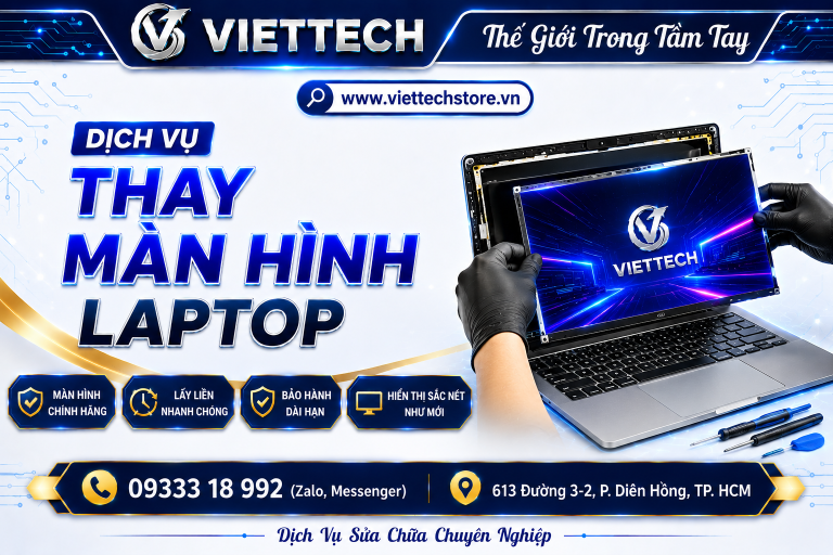Dịch vụ thay màn hình laptop